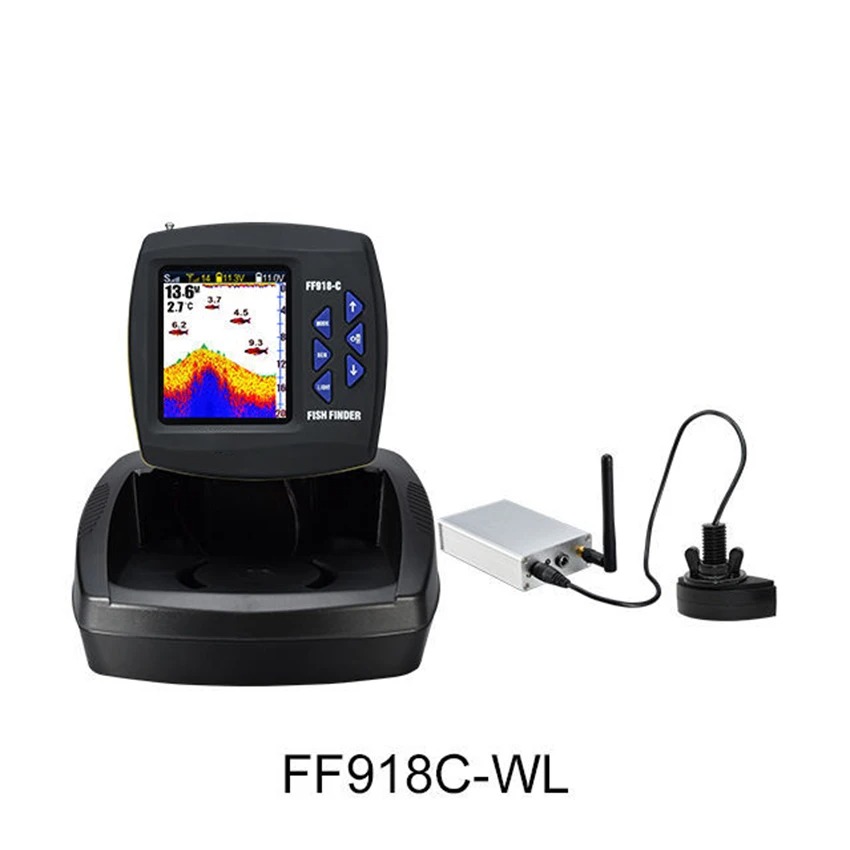 Fishing Depth Finder - Bateau à appât télécommandé FF918-CWL avec