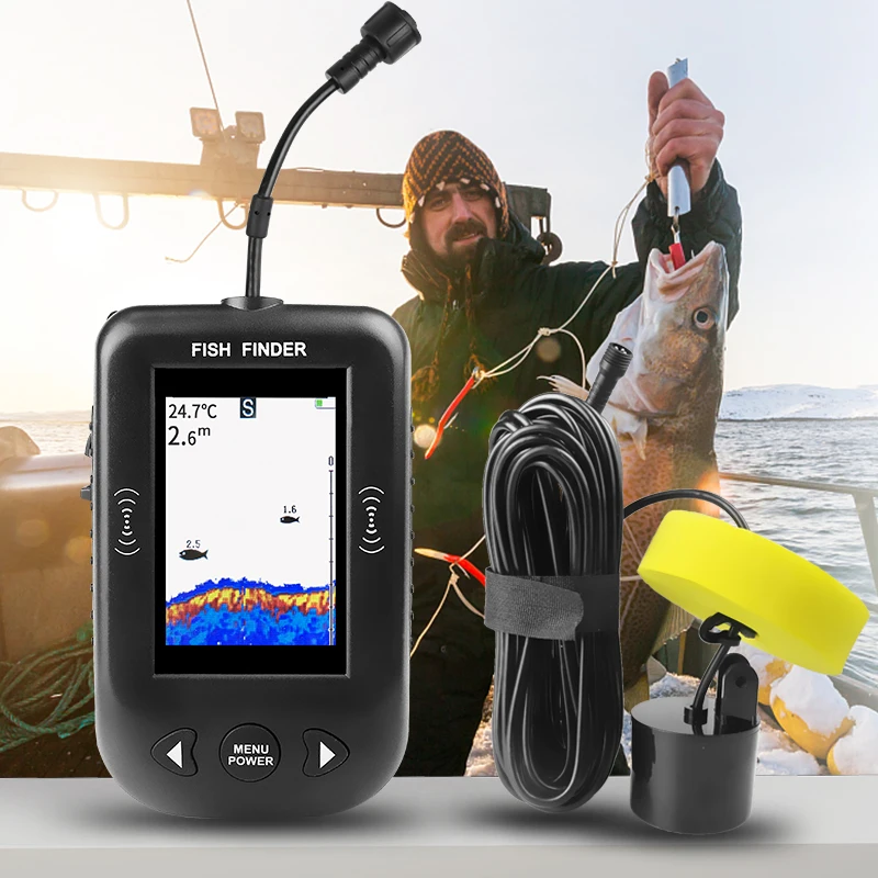 Fish Finder Transducer - Détecteurs de poissons Erchang XF03, sonar