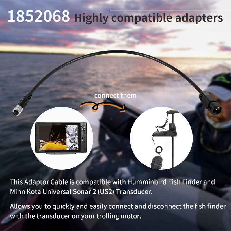 Câble adaptateur universel pou - Fish Finder Transducer avis et prix