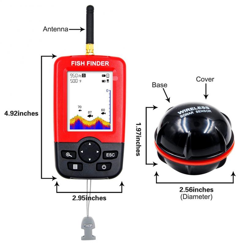 Détecteur de profondeur portab - Fishing Depth Finder avis et prix