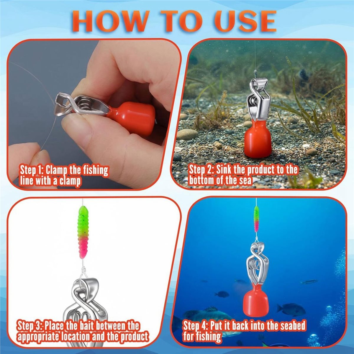 Mega Promotion 618 : Lot de 4  - Fishing Depth Finder avis et prix